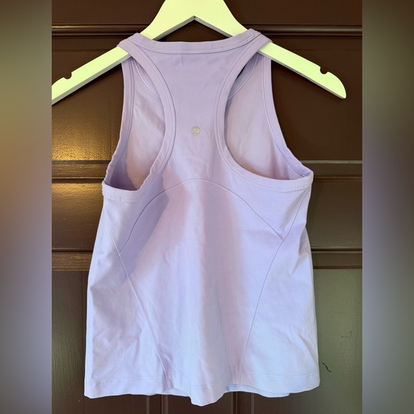 Lululemon Align Racerback Waist Length Tank Top Lavander Purple 8 Nulu - Picture 4 of 4